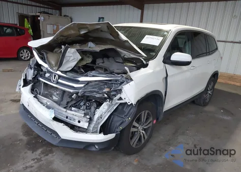 2018 Honda Pilot Ex-L z USA, uszkodzony, nr VIN 5FNYF5H57JB024166